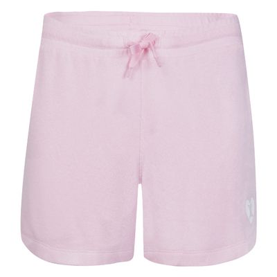 Hurley girls Knit Pull on Casual Shorts, Light Pink, Medium US