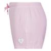 Hurley girls Knit Pull on Casual Shorts, Light Pink, Medium US view 3