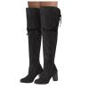 Bcshiye Women's Over the Knee Boots Suede High Chunky Heels Thigh High Fashion Boots Winter Over Knee Long Boots view 1