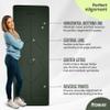 Robust Non-Slip Yoga Mat with Strap, TPE Eco-Friendly Workout Mat for Yoga with Position Lines and Texture Surface, Gym Mat for Women Men, Pilates and Exercises Anti Tear Sweat Proof Exercise Mat view 4