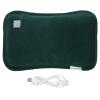Hand Warmers Rechargeable, Reusable Electric Portable Hand Warmer Heater, Electric Heating Pillow USB Plugin Handwarmer Pocket Pouch for Winter(Dark Green) view 1