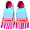 Foyinbet Kids Swim Fins,Short Youth Fins Swimming Flippers for Lap Swimming and Training for Children Girls Boys Small view 1