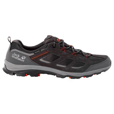 Jack Wolfskin Men's Vojo 3 Texapore Low M Hiking Shoe, Grey Orange, 45.5 EU