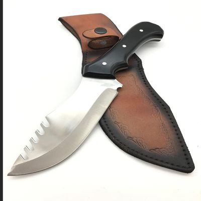 Custom Handmade Werzalit Handle Hunting Knife With Leather Sheath,11'' Full Tang Blade Knife For Camping And Gardening,Ergonomic Handle Bushcraft Knife,Edc knife,Gift For Him,Gift For Hunter Husband