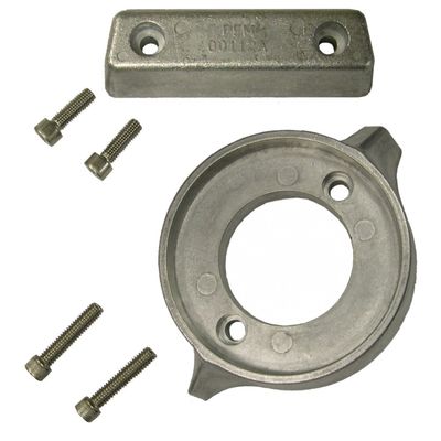 Aluminum Anode Kit Fits Volvo 290 Single Propeller Includes Hardware US Military Grade Anode Kit Replaces Quicksilver 8m6008013, Seachoice 95301