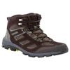 Jack Wolfskin Men's Mid-Top Walking Shoe, Dark Brown Lime, 13 view 1