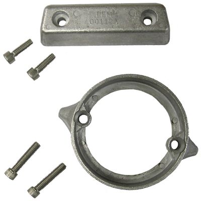 Aluminum Anode Kit Fits Volvo 290 DP Dual Propeller Includes Hardware US Military Grade Anode Kit Replaces Quicksilver 8m6007991, Seachoice 95311