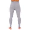 Fruit of the Loom Men's Waffle Weave Thermal Underwear Pant, Light Grey Heather, Large view 3