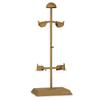 Savior Equipment H.A.B Tactical Gear Stand Helmet Vest Belt Display Rack, Military Gear Holder Plate Carrier Indoor Home Garage Free-Standing Organizer, RAL 8000 Tan view 1