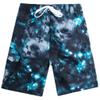 Kanu Surf boys Specter Quick Dry Upf 50+ Beach Swim Trunks, Hurricane Black/Aqua, 10 12 US view 1