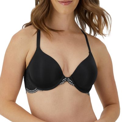 Maidenform Women's One Fab Fit Full Coverage Lightly Padded Racerback Underwire T-Shirt Bra 07112