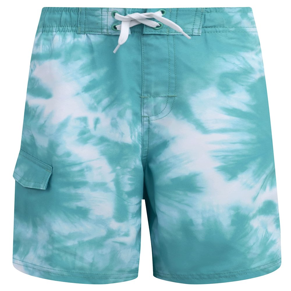 Kanu Surf boys Yolo Quick Dry Upf 50+ Beach Swim Trunks, Beachboy Atlantis, 10 12 US