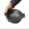 humangear GoKit Light: 5-Tool Lightweight Camping Mess Kit with Camping Plate, Bowl, Utensil, and Toothpick - Ideal On-The-Go Camping Solution, Charcoal/Green view 3