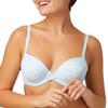 Maidenform womens One Fab Fit Modern Demi Lightly Padded Convertible Underwire T-shirt 'Dm7543 bras, Cold Water Stripe Print/Blue Whimsy, 40C US view 1