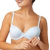 Maidenform womens One Fab Fit Modern Demi Lightly Padded Convertible Underwire T-shirt 'Dm7543 bras, Cold Water Stripe Print/Blue Whimsy, 40C US view 2