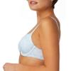 Maidenform womens One Fab Fit Modern Demi Lightly Padded Convertible Underwire T-shirt 'Dm7543 bras, Cold Water Stripe Print/Blue Whimsy, 40C US view 3