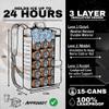 SHITI Coolers Cooler for Camping, Travel, Beach, Soft Lunch Box for Food, Drinks & Ice, Portable, Waterproof 24 Hr Insulated Bag with Shoulder Straps, Customizable (The Patriot, 15 Can Cooler) view 2