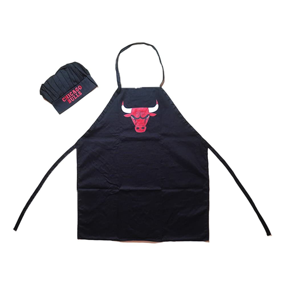 Pro Specialties Group Chicago Bulls Apron & Chef Hat, NBA Gifts and Merchandise