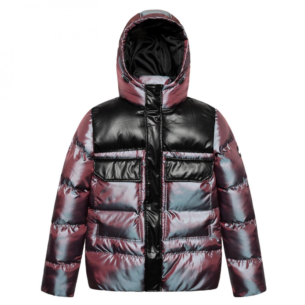 QWENTMTNTY Men's Sherpa Quilted Lined Flannel Shirts Jackets with Hood Long Sleeve Button down Thermal Heavyweight Jacket Outerwear