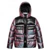 QWENTMTNTY Men's Sherpa Quilted Lined Flannel Shirts Jackets with Hood Long Sleeve Button down Thermal Heavyweight Jacket Outerwear view 1