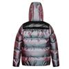 QWENTMTNTY Men's Sherpa Quilted Lined Flannel Shirts Jackets with Hood Long Sleeve Button down Thermal Heavyweight Jacket Outerwear view 2