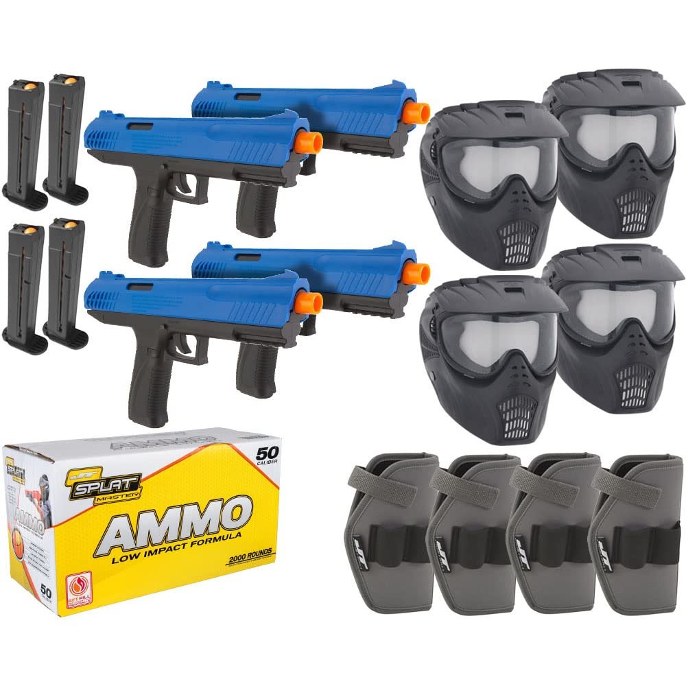 Action Village JT Splatmaster .50 Cal Z100 Pistol Outlaw Kit - Blue