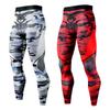 OEBLD Compression Pants Men UV Blocking Running Tights 1 or 2 Pack Gym Yoga Leggings for Athletic Workout view 1