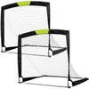 LSDRALOBBEB Mini Soccer Goal Portable Soccer Net Pop Up Goal Nets Home Backyard Football Match Training Football Goal Portable Football Goal Set with Pop-Up Net for Children and Adults 1111 view 1