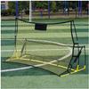 Mini Soccer Goal Portable Soccer Net Pop Up Goal Nets Adult Football Training Equipment for Children Football Goals Portable Football Goal with Double-Sided Pop-Up Net Used for Garden Backyard Team Co view 1