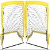 LSDRALOBBEB Mini Soccer Goal Portable Soccer Net Pop Up Goal Nets Home Garden Football Training Gate Football Goals Children's Football Goal is Portable Indoor and Outdoor 1111 view 1