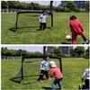 Mini Soccer Goal Portable Soccer Net Pop Up Goal Nets Portable Storage Football Training Equipment Football Goal Large Outdoor Sports Football Goal With Pop-up Net For Home Backyard School Playground view 4