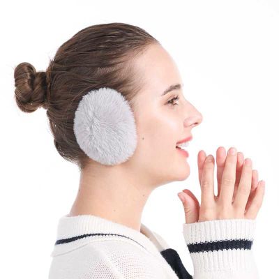 Beisto Earcaps Bandless Earmuffs for Winter Women Girls Ear Covers for Cold Weather Windproof Ear Warmers
