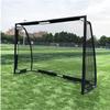 Mini Soccer Goal Portable Soccer Net Pop Up Goal Nets Outdoor Portable Football Training Equipment Steel Football Goal With Pop-up Net Football Goals HUA Children's Adult Sports Football Goal LSDRALOB view 1