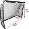Mini Soccer Goal Portable Soccer Net Pop Up Goal Nets Outdoor Portable Football Training Equipment Steel Football Goal With Pop-up Net Football Goals HUA Children's Adult Sports Football Goal LSDRALOB view 2