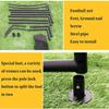 Mini Soccer Goal Portable Soccer Net Pop Up Goal Nets Outdoor Portable Football Training Equipment Steel Football Goal With Pop-up Net Football Goals HUA Children's Adult Sports Football Goal LSDRALOB view 3