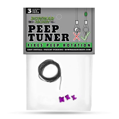 Bowmar Archery Peep Tuner (Purple)