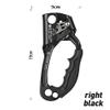 WYKJ Outdoor Rock Climbing SRT Professional Hand Ascender Device Mountaineer Handle Ascender Left Hand Right Hand Climbing Rope Tools (Right Black) view 2