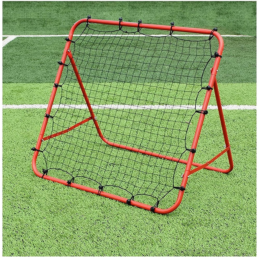 LSDRALOBBEB Mini Soccer Goal Portable Soccer Net Pop Up Goal Nets Football Training Rebound Goal with Pop-Up Net Football Goals Outdoor Portable Football Goal Steel Pipe Bracket 1111