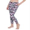 Manyakai Kids Girls Cute Printed Active Leggings Angle Length Athletic Dance Workout Running Yoga Pants Rose Pink 12 Years view 2