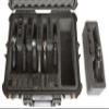 Case Club 6 Pistol and 27 Magazine with Emergency Light - Pre-Cut Heavy Duty Waterproof Case comes with Included Silica Gel Canister to Help Prevent Gun Rust (Lighted) view 3