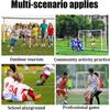 LSDRALOBBEB Mini Soccer Goal Portable Soccer Net Pop Up Goal Nets Steel Football Kicking Practice Training Rack with Pop-Up Net Football Goals Outdoor Portable Football Goal 1111 view 3