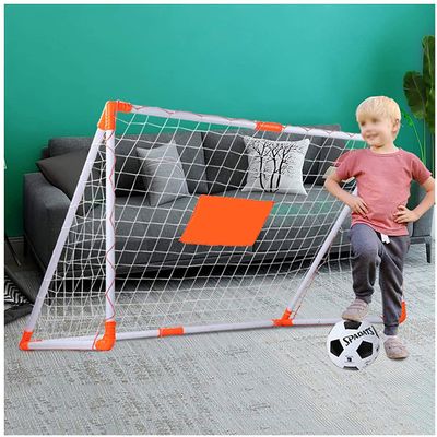 Mini Soccer Goal Portable Soccer Net Pop Up Goal Nets Indoor and Outdoor Children's Garden Football Training Football Net Post Football Goals ABS Football Goal Sports Training Equipment, Easy to Insta