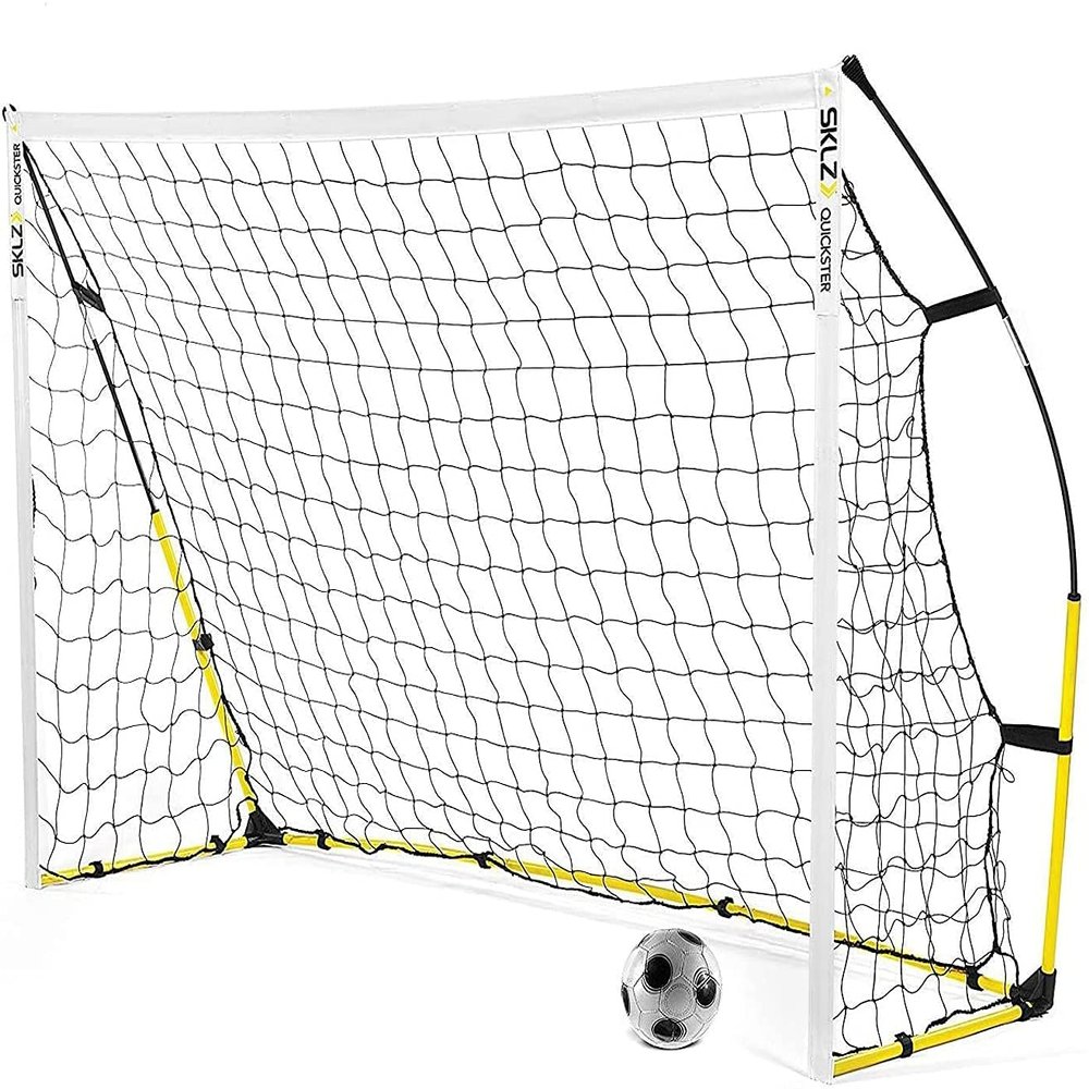Mini Soccer Goal Portable Soccer Net Pop Up Goal Nets Outdoor Football Training Equipment Football Goals Portable Large Steel Football Goal For Children And Adults Football Goal Frame With Pop-up Net