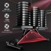 PASYOU Adjustable Weight Bench for Home Gym, Foldable Strength Training Bench with 880 lb Capacity, Incline Decline Flat Positions with Lumbar Support, Compact Workout Bench for Small Spaces view 3