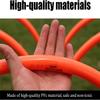 LSDRALOBBEB Mini Soccer Goal Portable Soccer Net Pop Up Goal Nets Football Arches Barrier Sign Door Improve Accuracy and Defensive Ability Football Goals Players Agile Training 1111(Color:5 Pieces) view 4