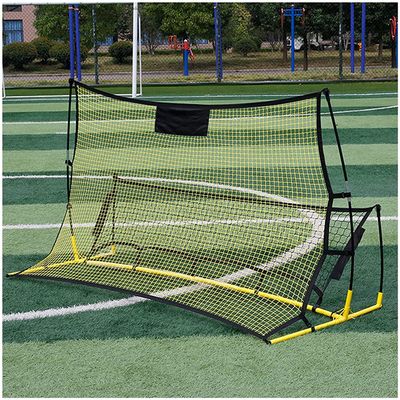 Mini Soccer Goal Portable Soccer Net Pop Up Goal Nets Adult Football Training Equipment for Children Football Goals Portable Football Goal with Double-Sided Pop-Up Net Used for Garden Backyard Team Co