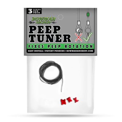 Bowmar Archery Peep Tuner (Red)