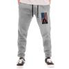DARLEKS Judo USA Flag Design Men/Women 3D Joggers Pants Thickened Sweatpants Unisex Casual Mens Sweatpants Sport Track Sweatpants Baggy Trousers Gray Xx-Large view 1