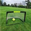 LSDRALOBBEB Mini Soccer Goal Portable Soccer Net Pop Up Goal Nets Children's Outdoor Sports Football Match Training Gate Football Goal Portable Football Goal with Pop-Up Net 1111 view 1