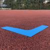 Eco Walker Court Lines Marker Kit Throw Down Markers Create Your Own Mini Pickleball Tennis Court (Blue) view 4